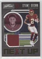 2021 Panini Playbook Next Up Jerseys Dyami Brown #NXT-DBR 0q1p