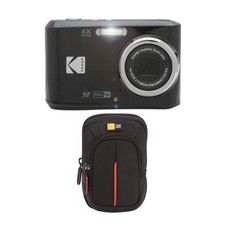 Kodak PIXPRO FZ45 Friendly Zoom Digital Camera Black with Camera Case