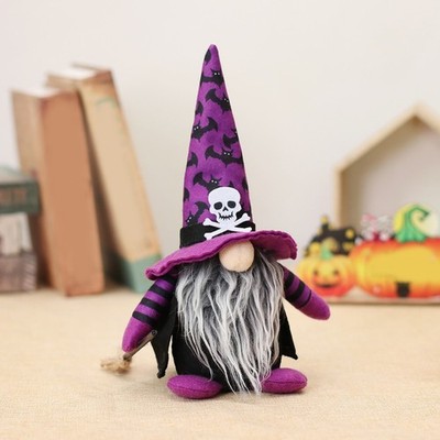 Festive Home Decor 2pcs Set Charming Halloween Theme Cozy Holiday Environment