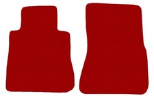 Basic Front Fußmatten Rot für Mercedes S cl W126 limousine , lang 1979-1994 Auto