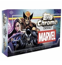 2026 TOPPS CHROME MARVEL COMICS Hobby box - PREORDER
