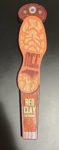 Red Clay Ciderworks Beer Tap Handle.  ACC Vibram Sole  12  Inches Charlotte NC