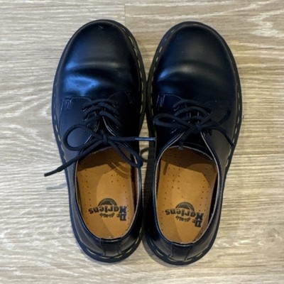 Dr. Martens Black Leather Lace-Up Oxfords Dr. Martens Men main image 3