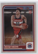 2023-24 Panini NBA Hoops Rookies Silver 178/199 Tristan Vukcevic #254 ms9
