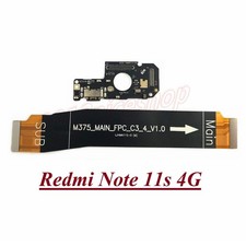 OEM Charging Port Mic Board Motherboard Cable Flex For Xiaomi Redmi Note 11s 4G