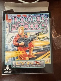 POWER FACTOR Atari Lynx - CIB -Tested
