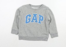 Grauer Pullover M&auml;dchen UK Gr&ouml;&szlig;e 2 Jahre Gap