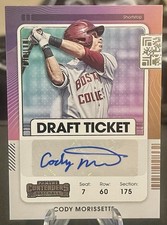2021 Panini Contenders - Draft Ticket 2 Autographs Cody Morissette #DT2-CM (AU,