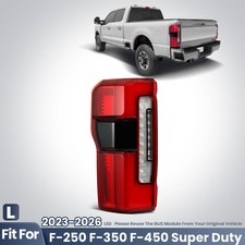 Led Tail Light For 2023-2026 Ford F-250 F350 Super Duty Wblind Spot Left Driver