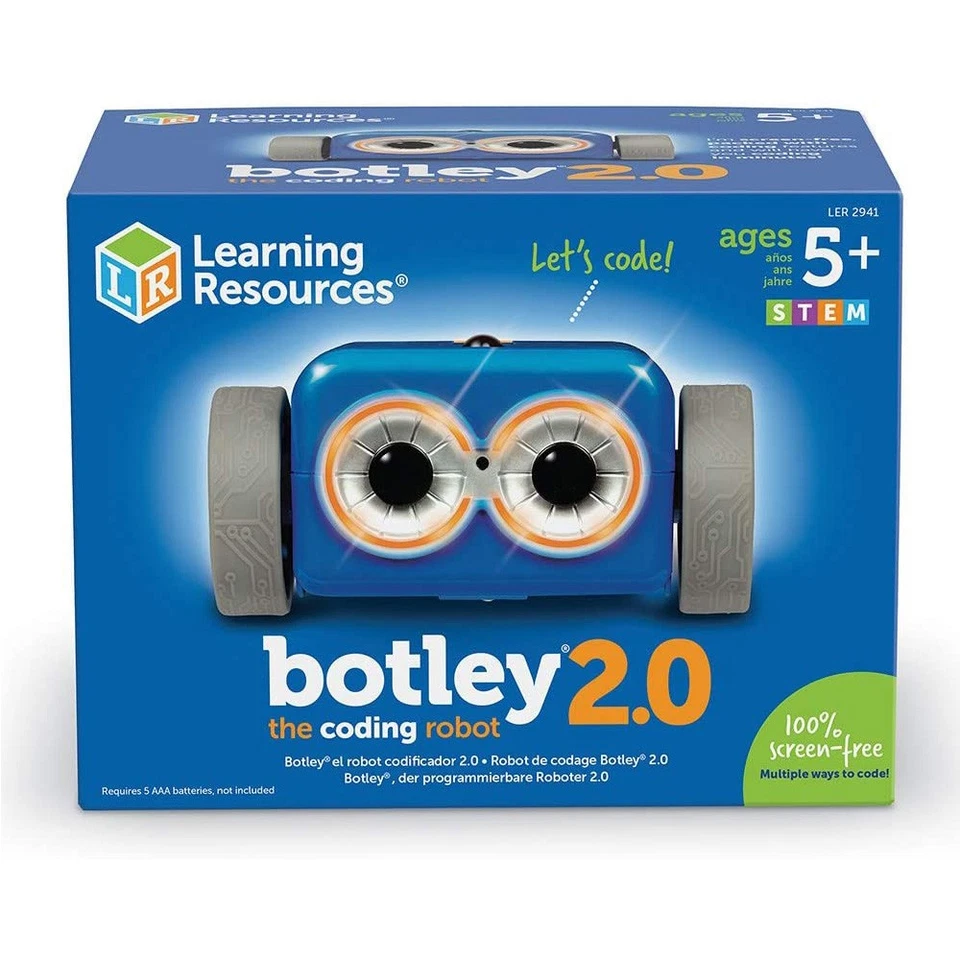 Learning Resources Botley 2.0 Coding Roboter - Kinder Vorbau Basic Spielzeug