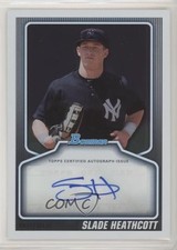 2010 Bowman Draft Prospects Auto Slade Heathcott #BPA-SH Auto 0c6