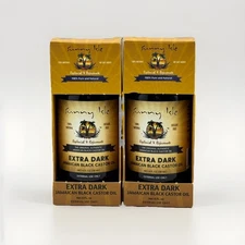 Sunny Isle Jamaican Extra Dark Black Castor Oil Extra Dark 4 Fl oz - 2 Pack
