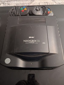 SNK Neo Geo CD NTSC-J Console Bundle,  With games!