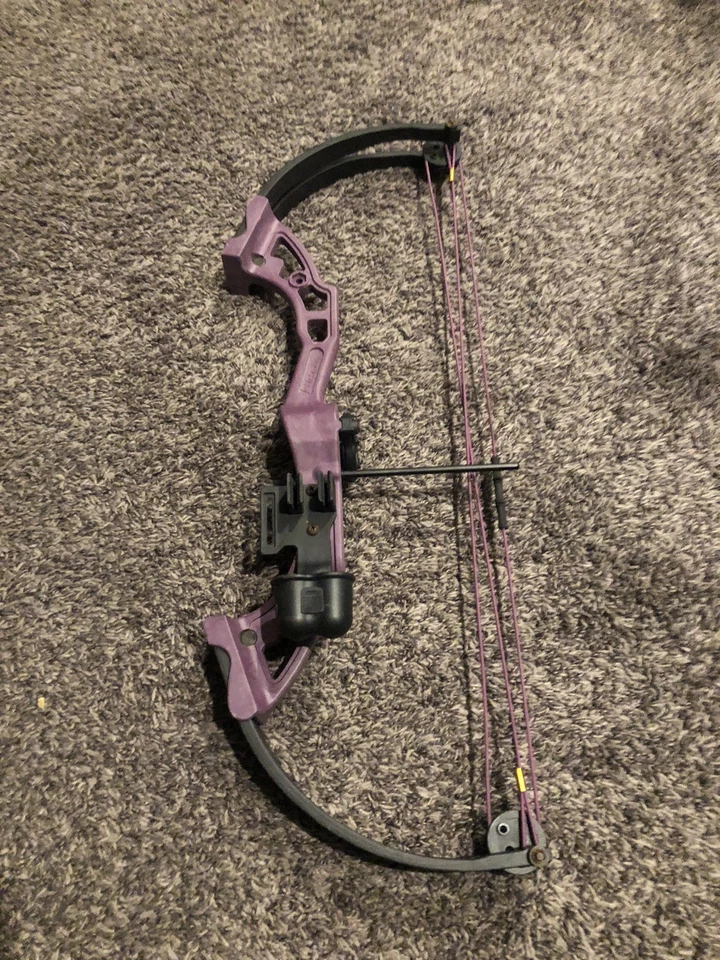 Arco compuesto púrpura Bear Brave para niños 26"" Foto 3 de 4