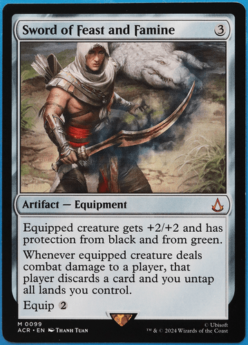 Sword of Feast and Famine Assassin's Creed NM Mythic Rare CARD (506803) ABUGames - Picture 1 of 2