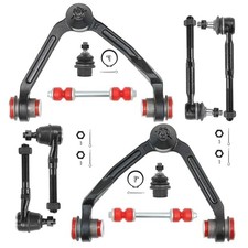 4WD Front End 10pc Suspension Kit for Ford F-150 1997-2003, F-250 1997-1999,.