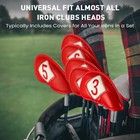 Golf Head Covers 12 Sets,Stylish Iron & Wedge Protection with Embroidered Labels — photo 4