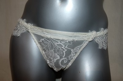 LISE CHARMEL Braut Ministring Tanga ROMANTIQUE DESIR Calaisspitze nacre 38 NEU
