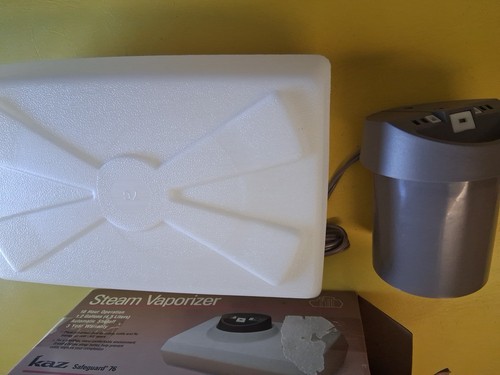 Vintage Kaz Safeguard 76 Steam Vaporizer Humidifier 1.2 Gallon NEW OPEN BOX - Picture 7 of 8