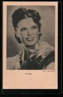 Ansichtskarte Schauspielerin La Jana mit sympathischem Lächeln