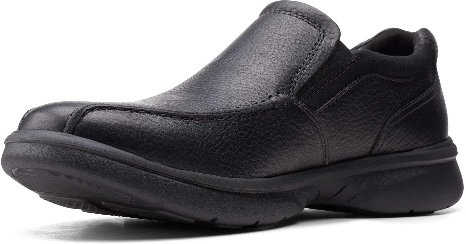 Mocassino uomo Clarks Bradley Step nero ruvido 11