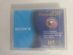 Sony DDS2 120M Computer Grade Data Cartridge 4GB Factory Sealed 