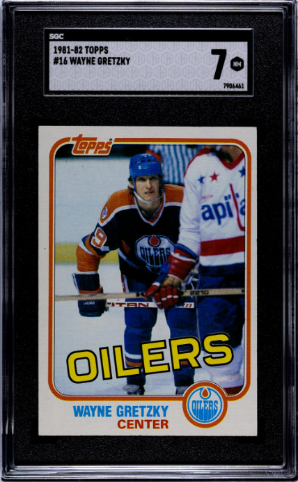 1981-82 Topps #16 Wayne Gretzky SGC 7
