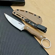 Montana Knife Co. MKC Wargoat BLK/OD - OD Green G10 - white MagnaCut