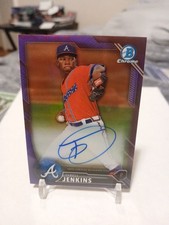 2016 Chrome - Prospects Auto Tyrell Jenkins BCAP-TJ Purple Refrtor /250 (AU, RC)