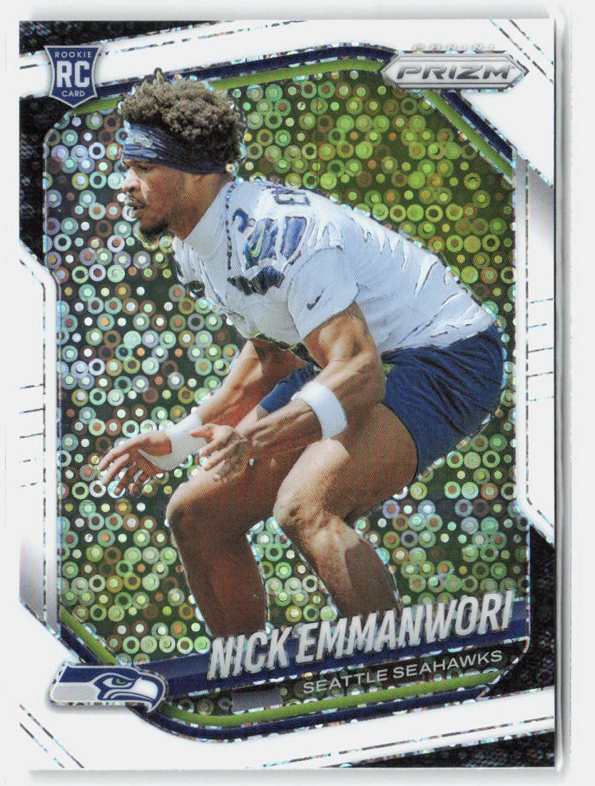 2025 Panini Prizm #320 Nick Emmanwori White Disco