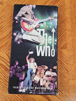 THE WHO - Thirty Years Of Maximum R&B 4 x CD Box Set MCAD4-11020 Mint