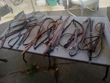 used English Martingales breast collars etc