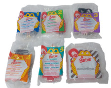 Mcdonalds Happy Meal Toys International Barbie 1995 Complete Set  U3: SEALED 