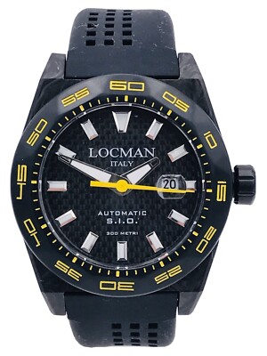 Locman Stealth Carbon 300m 216Ok/975 Automatic Watch Hot Discount New