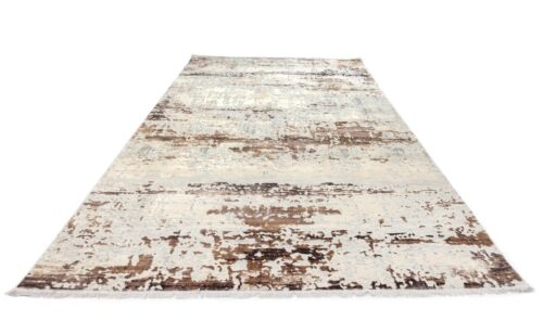 8'0 x 10'0 Turkish Contemporary Area Handmade Polyester Modern Home Décor Rug - Picture 14 of 30