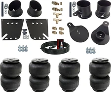 3/8" Front & Rear Air Ride Suspension Air Lift D2500 Fits 1958-64 Impala Caprice