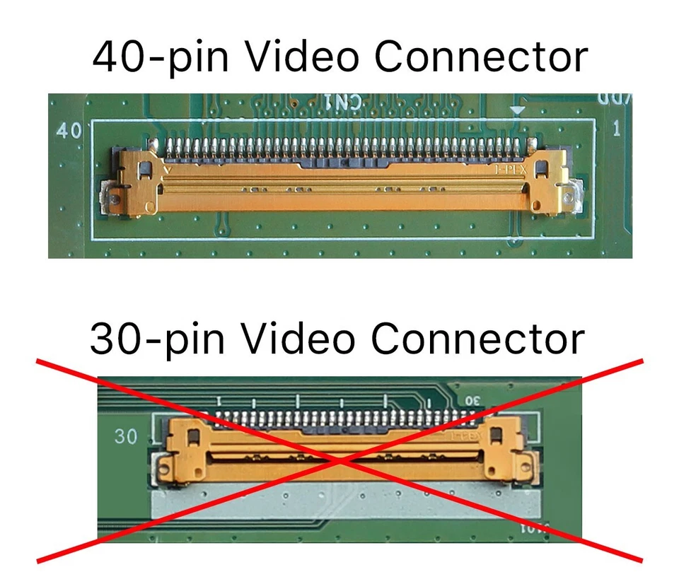 HP 15-BS244WM 3TT17UA Touch HD 1366x768 Glossy LCD Screen LED Display 15.6" NEW - Image 3 of 4
