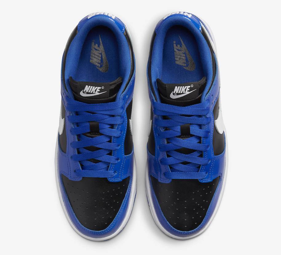 22cmNIKE ダンクロー　ブルーDQ7576-400 NIKE W DUNK LOW ESS GAME ROYAL/WHITE-BLACK 23SP-I（ナイキ
