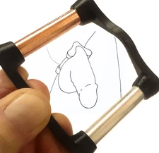 Clip-On Natural Testosterone Booster Penis Health ED 99.9% Pure Zinc & Copper