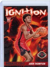 AMEN THOMPSON 2023-24 Panini NBA Hoops IGNITION HOUSTON Rockets RC ROOKIE