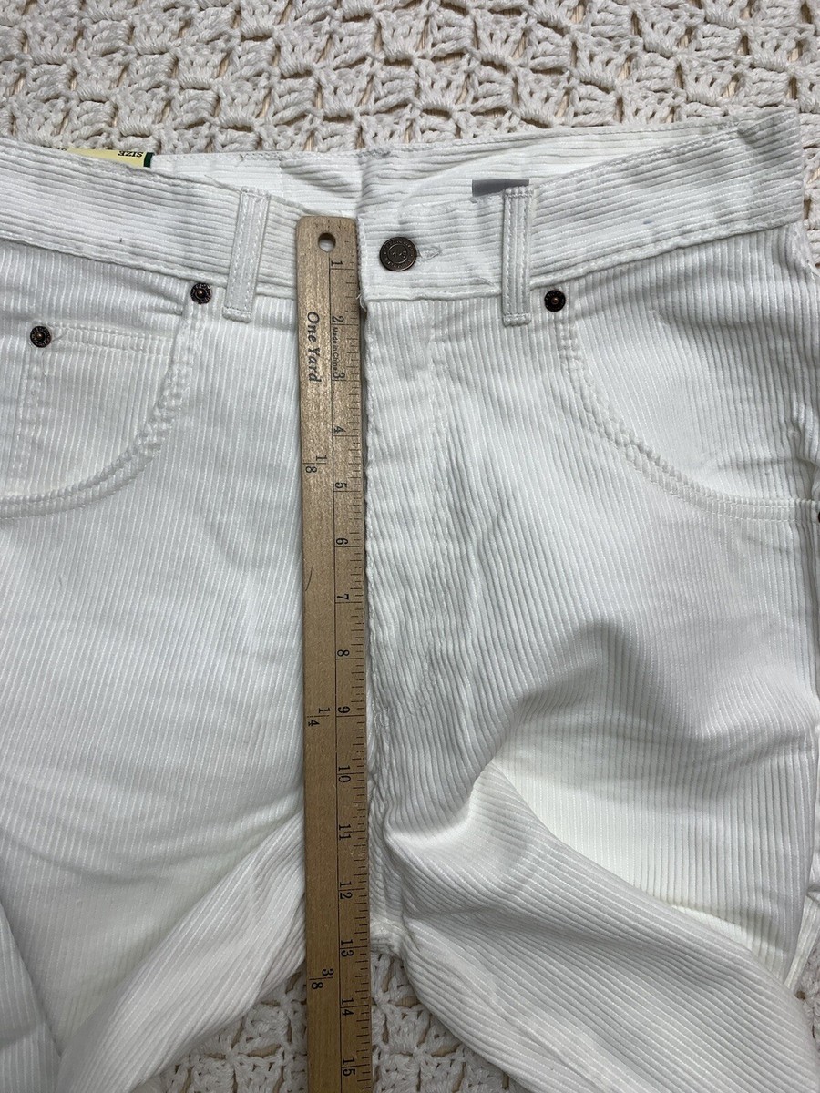 K　Solo semore ホワイト Solo Semore Jeans 28 WHITE Baggy Denim Wide Leg 90s y2k