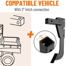 Racewill Hitch Lawn Mounted Ripper for ATV/UTV Tractor with 2 inch Receivers USA