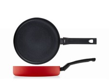 H&H Poêle Flame Avec Revêtement Antiadhésif Pfluon 24 Cm