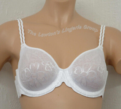 Gossard Infinito 1351, Lace, Semi-Sheer, Underwired, Moulded Bra, Smaller Size,