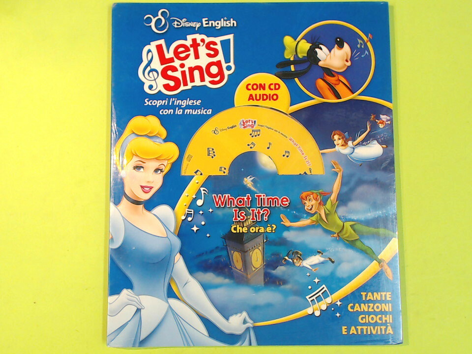 LET'S SING DISNEY ENGLISH CON CD