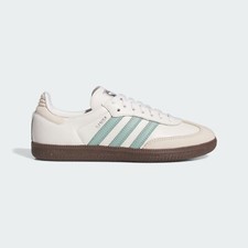Adidas Samba OG Sneakers Original Shoes Cloud White/Hazy Green IH2752 US 4-12
