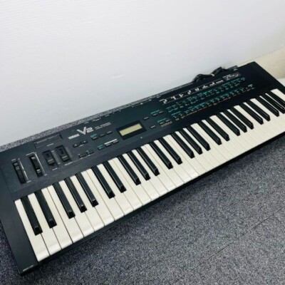 YAMAHA V2 Portable Keyboard Synthesizer Black Excellent- GP | eBay