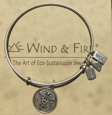 Wind And Fire Charm Bangle RN CADUCEUS NWTCB
