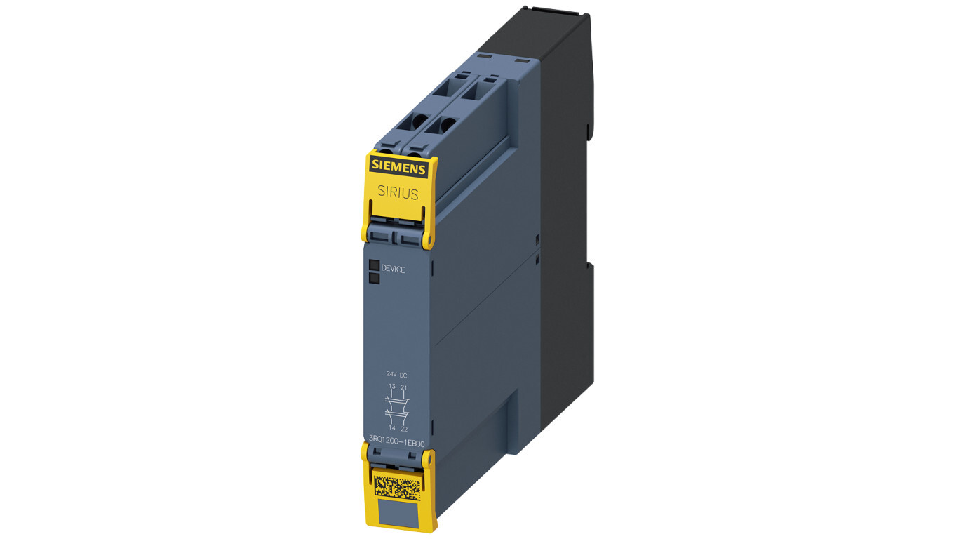 Safety coupling relay contacts 1NO+1NC width 175mm 24V DC pr 3RQ1200-1EB0 /T2UK