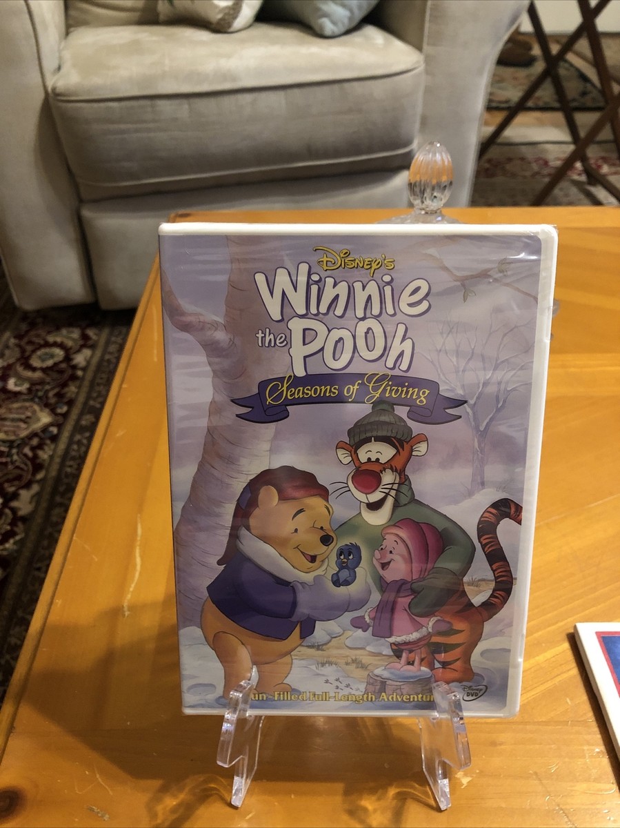 Winnie the Pooh Seasons of Giving (DVD, 2003) Christmas Holiday